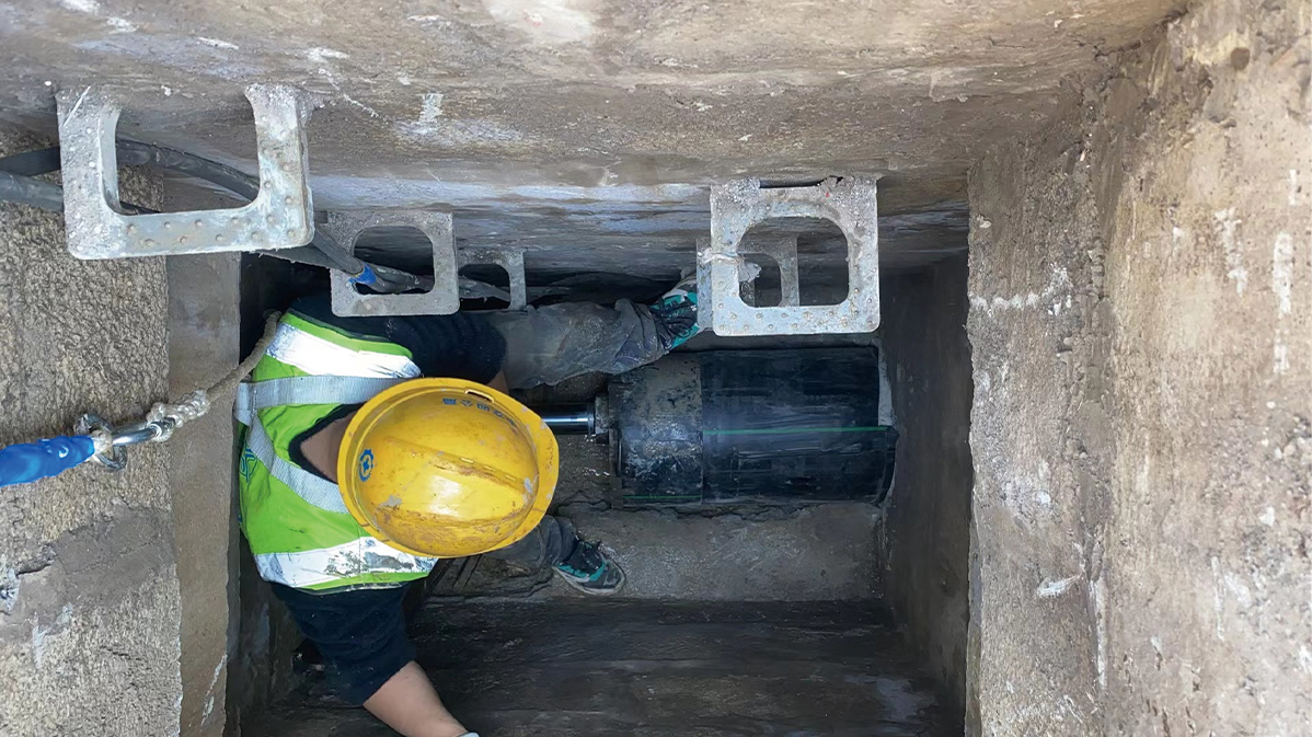 良庆HDPE短管内衬法